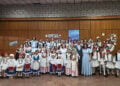 Μικρά και μεγάλα μέλη της Ελληνικής Κοινότητας Πρετόριας στη γιορτή για την εθνική επέτειο. 18 Οκτωβρίου 2026 (φωτ.: Facebook / Greece in South Africa)