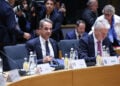 Ο Κυριάκος Μητσοτάκης στις εργασίες της Συνόδου Κορυφής στις Βρυξέλλες, Πέμπτη 15 Οκτωβρίου 2026 (φωτ.: European Union)