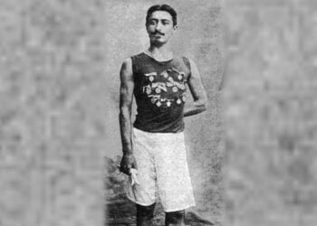 Ο Αρμένιος αθλητής Βαχράμ Παπαζιάν (Vahram Papazian), ο οποίος εκπροσώπησε την Οθωμανική Αυτοκρατορία στους Ολυμπιακούς Αγώνες της Στοκχόλμης το 1912 (φωτ.: Wikimedia Commons – Public Domain)