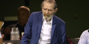 Ο «Καπετάνιος» στις εξέδρες για τον αγώνα του Παναθηναϊκού με την ΑΕΚ, για το πρωτάθλημα. 11 Σεπτεμβρίου 2022 (φωτ.: EUROKINISSI / Στέλιος Στεφάνου)