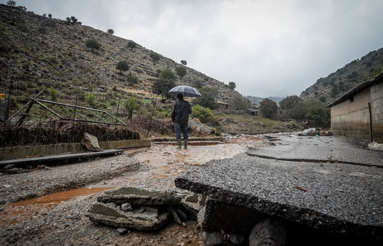 Καταστροφές στα Ζωνιανά του Δήμου Μυλοποτάμου στο Ρέθυμνο. Σάββατο 3 Οκτωβρίου 2026 (φωτ.: EUROKINISSI / Αντώνης Ζουριδάκης)